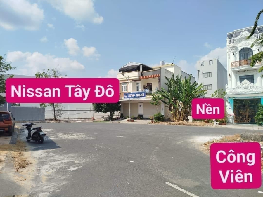 Nền KDC Văn Hóa Tây Đô - Gần Nissan