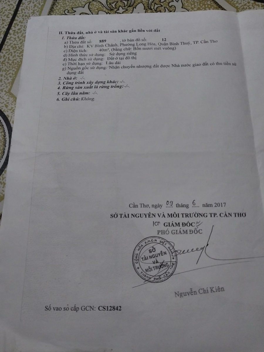 🌈 Nền trục chính KDC AN GIA - 860 triệu