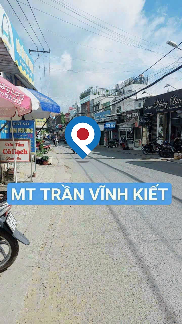 Nền trục chính hẻm 7 Trần Vĩnh Kiết - Ninh Kiều - 202 m2