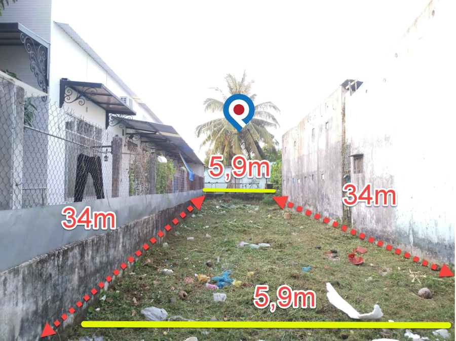 Nền trục chính hẻm 7 Trần Vĩnh Kiết - Ninh Kiều - 202 m2