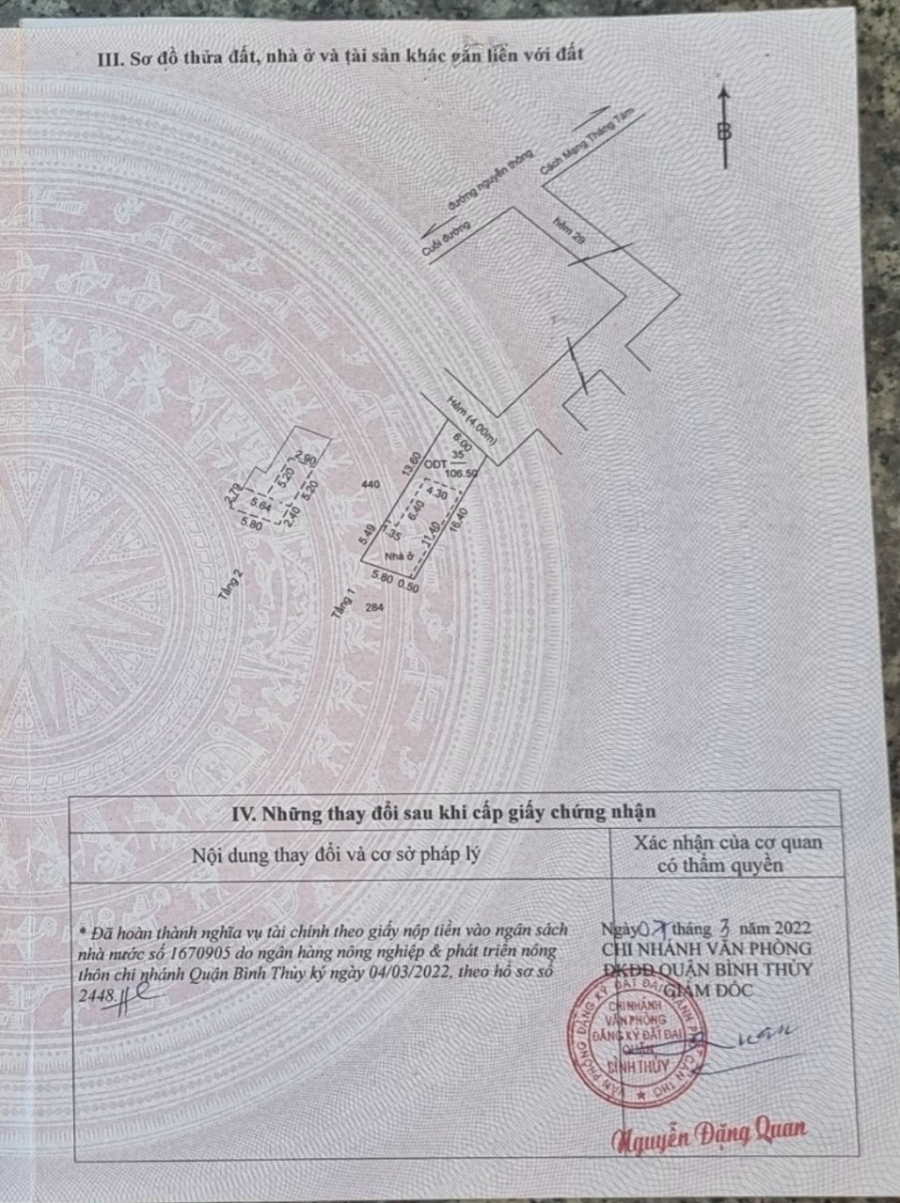 Chủ gửi 🌟Bán Nhà hẻm 29 đường Nguyễn Thông