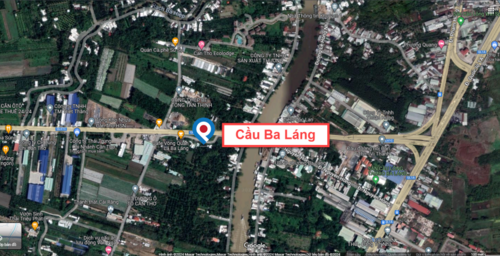 Bán nền mặt tiền đường dẫn cầu Ba láng, Cái răng