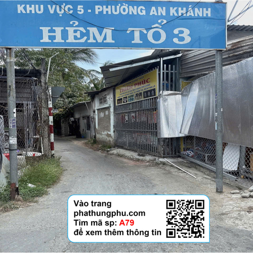 Bán nền diện tích lớn hẻm tổ 3 đường Nguyễn Văn Linh