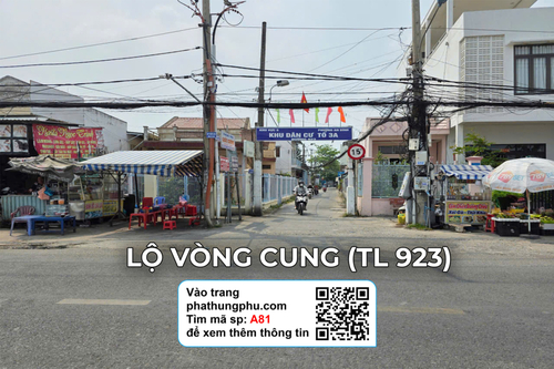 Nền thổ cư đường D1 KDC 3A P. An Bình Q.Ninh Kiều