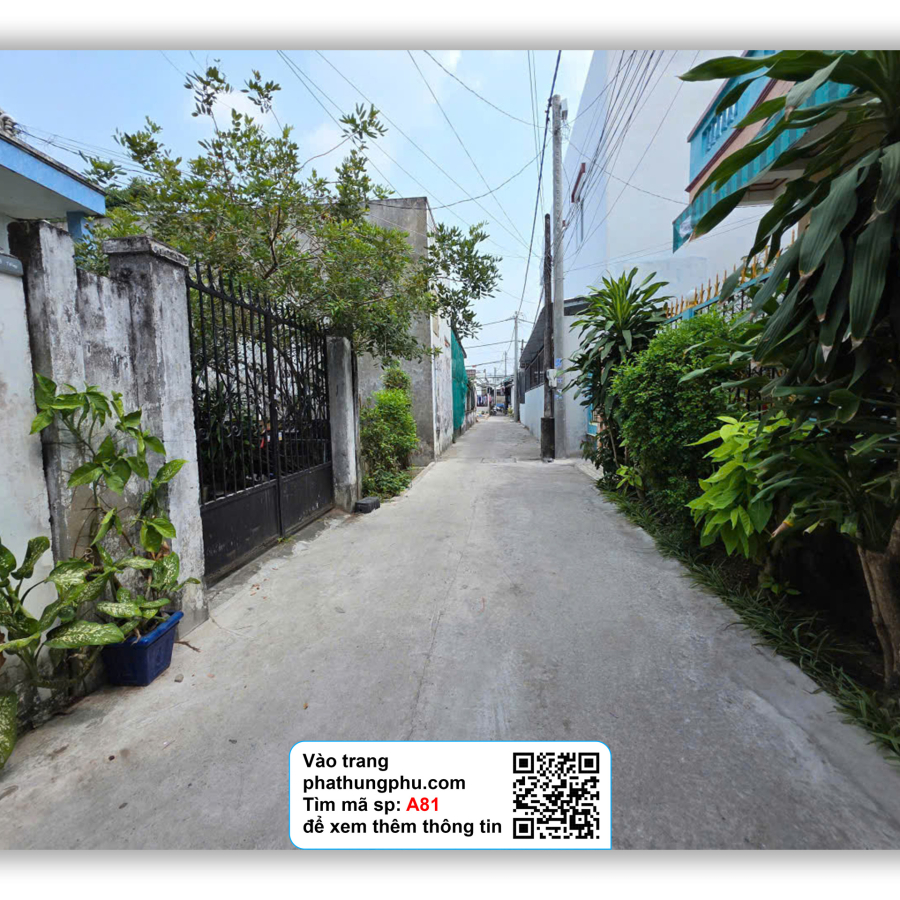 Nền thổ cư đường D1 KDC 3A P. An Bình Q.Ninh Kiều