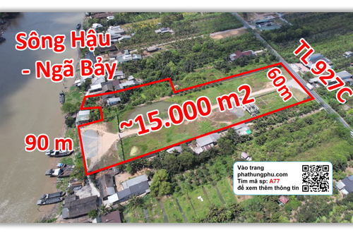 BĐS CÔNG NGHIỆP MẶT LỘ CONTAINER, MẶT SÔNG SÀ LAN