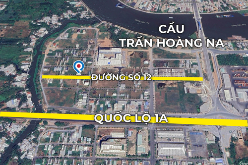 Cặp nền 10 x 18 Đường số 12 KDC Hồng Loan 5C