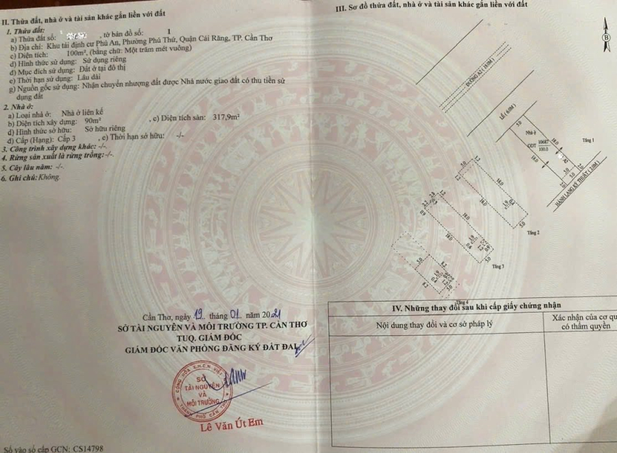 Nhà hoàn thiện trục chính đường A2 Phú An