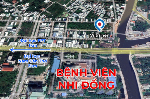 Nền đẹp KDC Đối diện BV Nhi Đồng