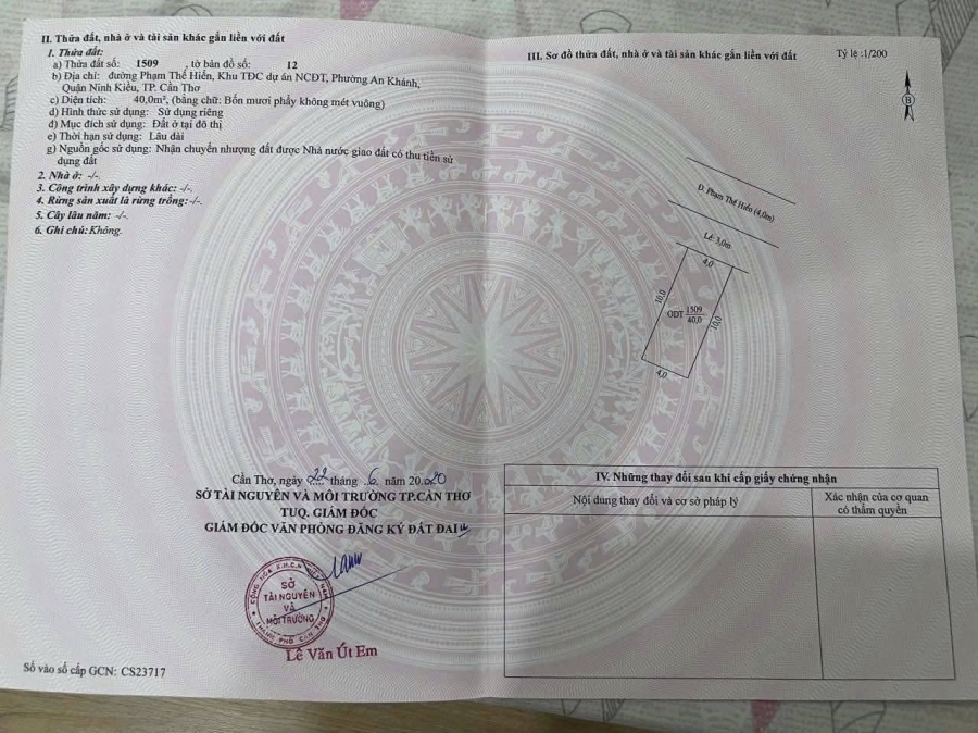 Nhà trệt lững đường Phạm Thế Hiển - An Khánh