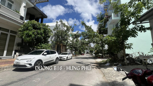 Nhà trệt đường B16 KDC Hưng Phú