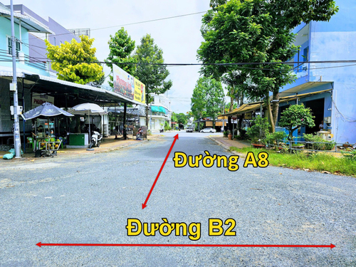Nền góc A8 - B2 KDC Hưng Phú