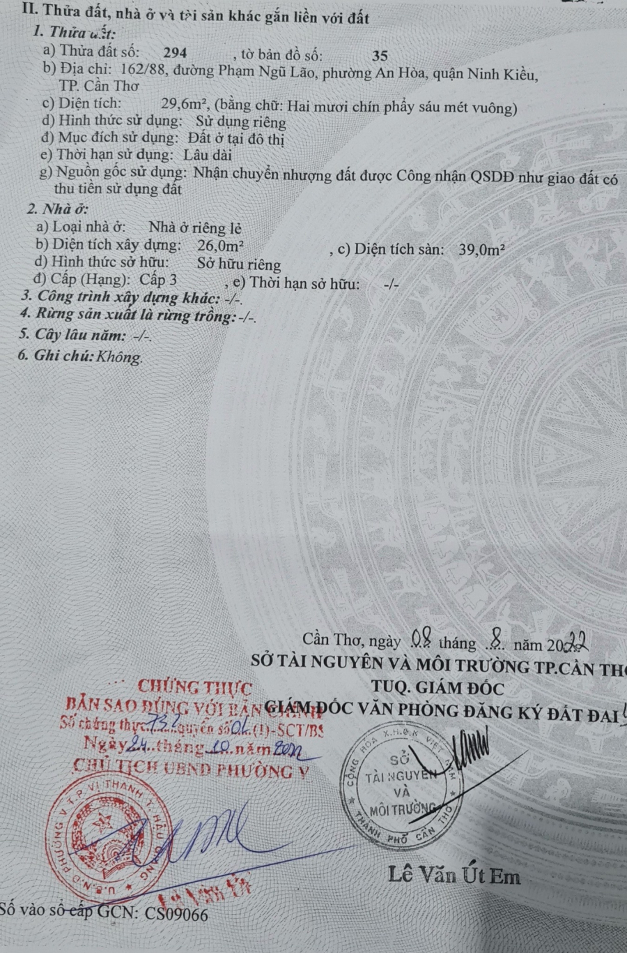 Nhà hoàn công hẻm 162 Phạm Ngũ Lão