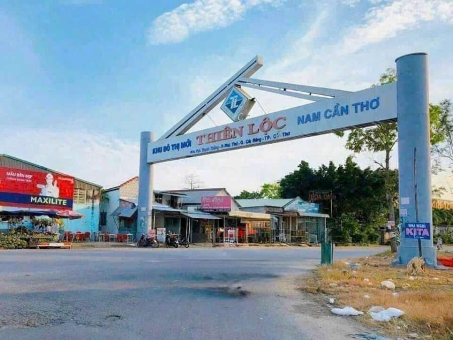 Nền giáp KDC Thiên Lộc Cần Thơ